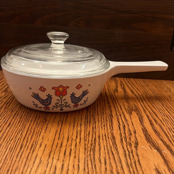 Corning Ware Country Festival Blue Bird Vintage - Picture 7 of 10